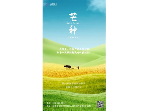 芒種至，乾谷方案為您護航